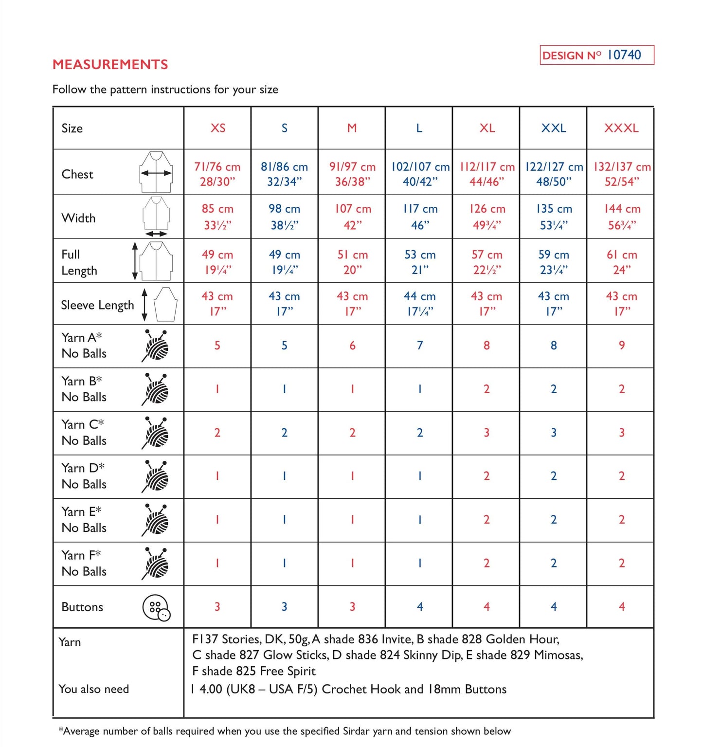 10740 URBAN HUES CARDIGAN IN SIRDAR STORIES DK