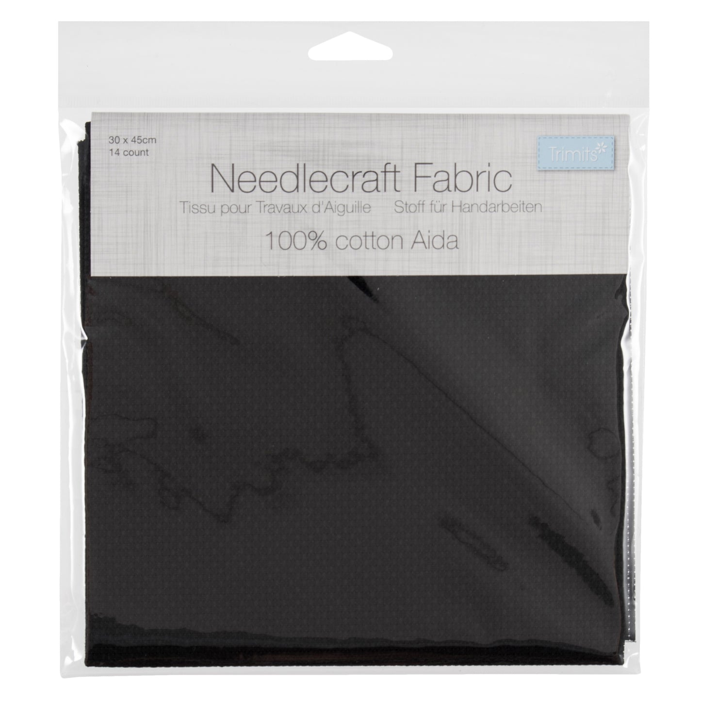 Trimits Black Aida - 14 Count