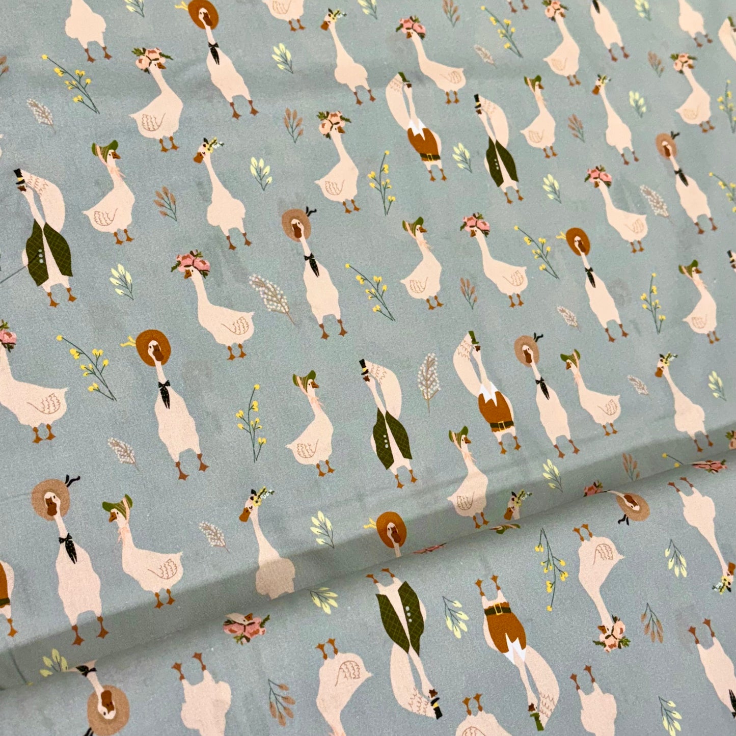 Cotton Poplin - Geese