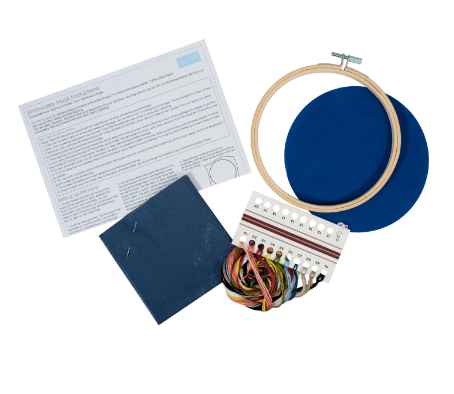 Embroidery Kit with Hoop - Mini Beasts