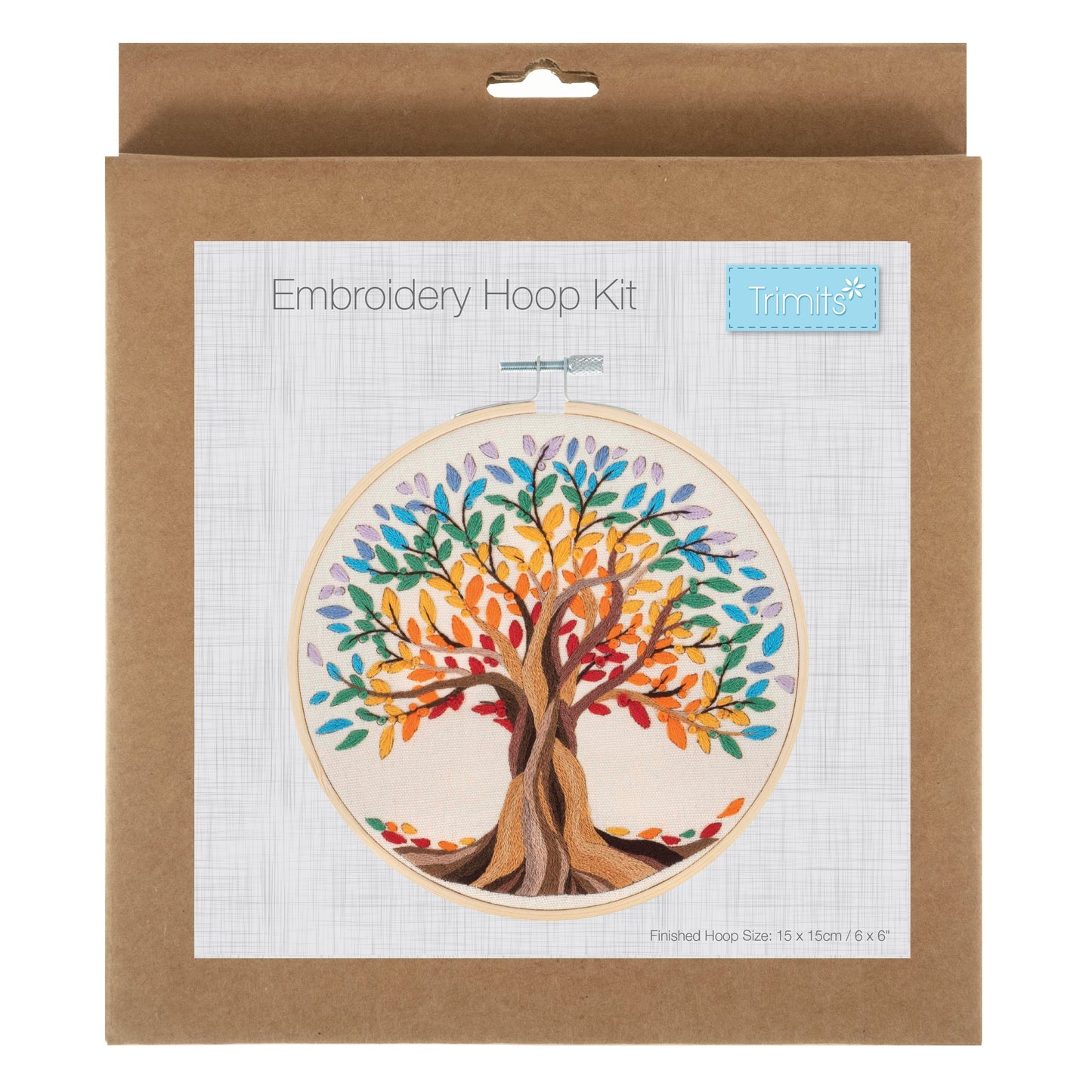 Embroidery Kit with Hoop - Tree of Life