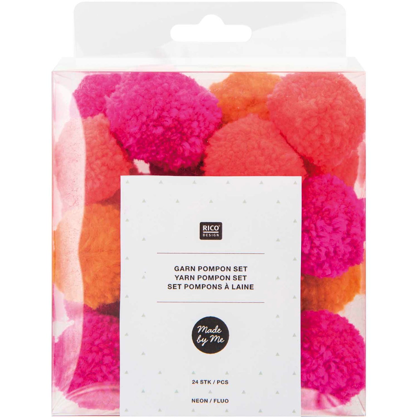 Pom Pom Set - Neon