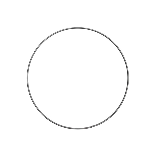 Anthracite Metal Ring - 20cm