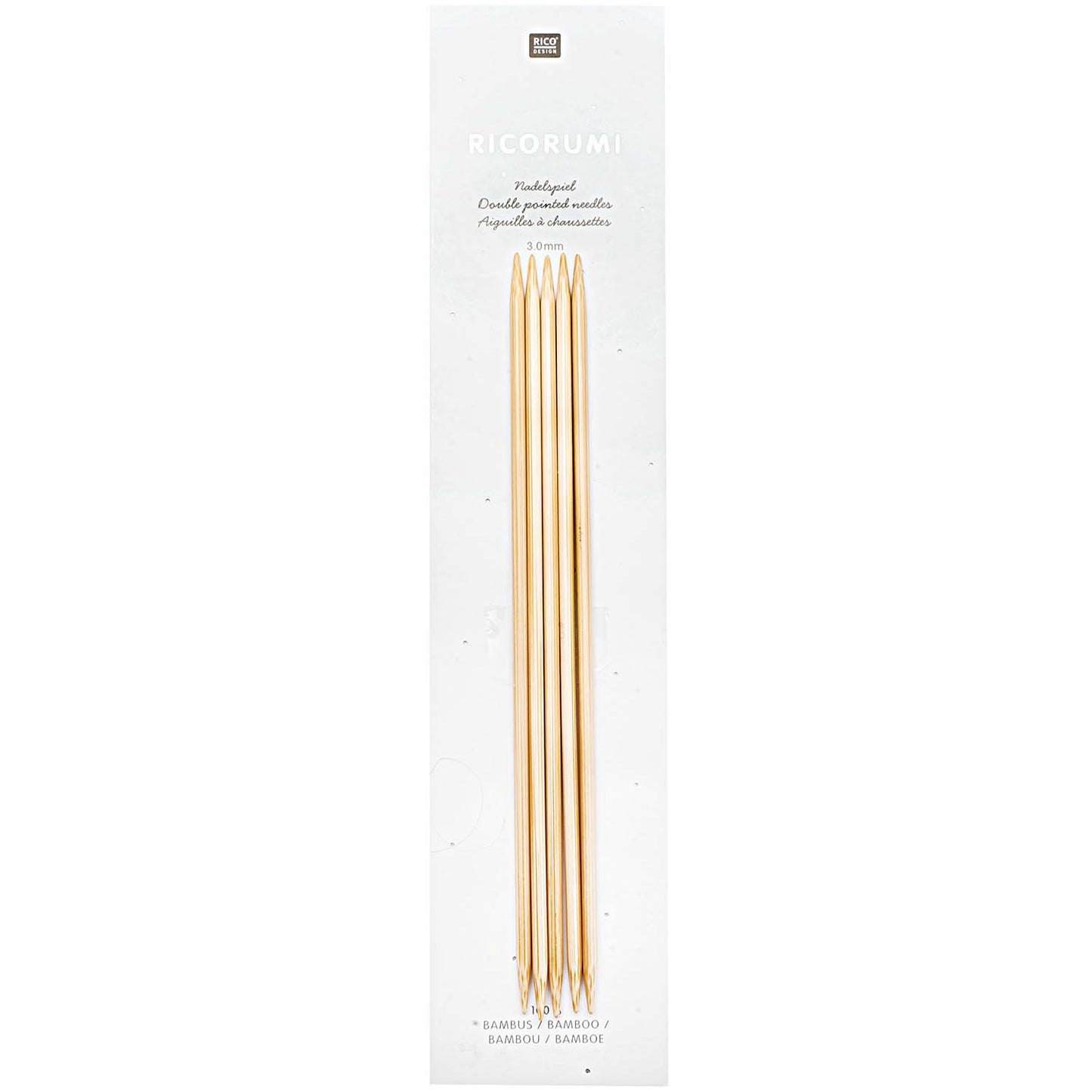 Ricorumi 3mm Double Pointed Needles Set