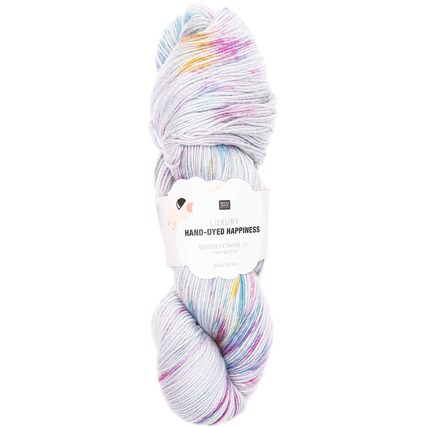 Hand-Dyed Happiness DK Light Blue