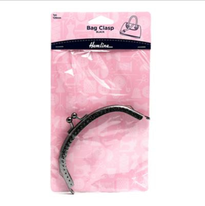 Bag Clasp Black 125mm