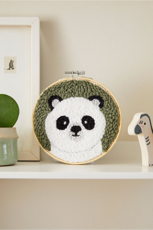 DMC Gift of Stitch - Patrice Panda Punch Needle Kit