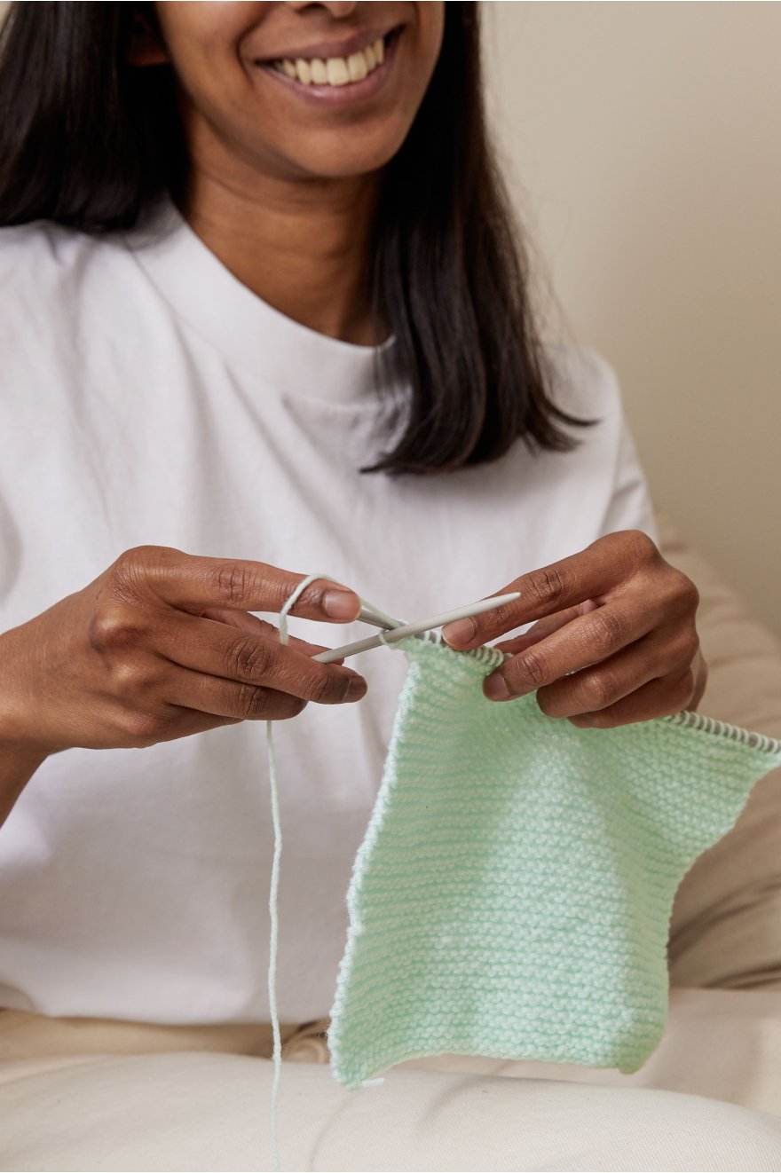 DMC Gift of Stitch - Wrapped in Love Cardi Knitting Kit