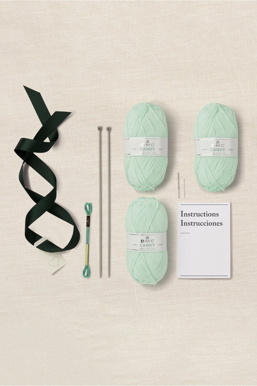 DMC Gift of Stitch - Wrapped in Love Cardi Knitting Kit