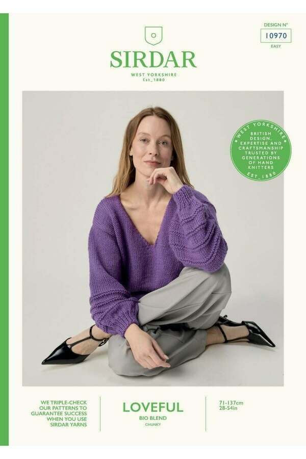 Sirdar 10970 Loveful Chunky Perennial Sweater