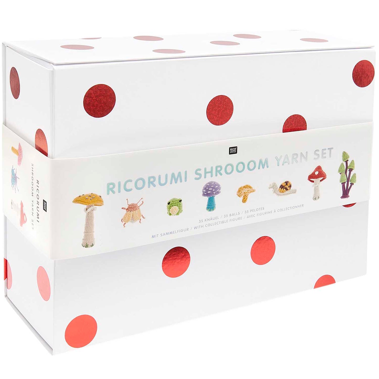 Ricorumi Kit 35 pieces "Shrooom"