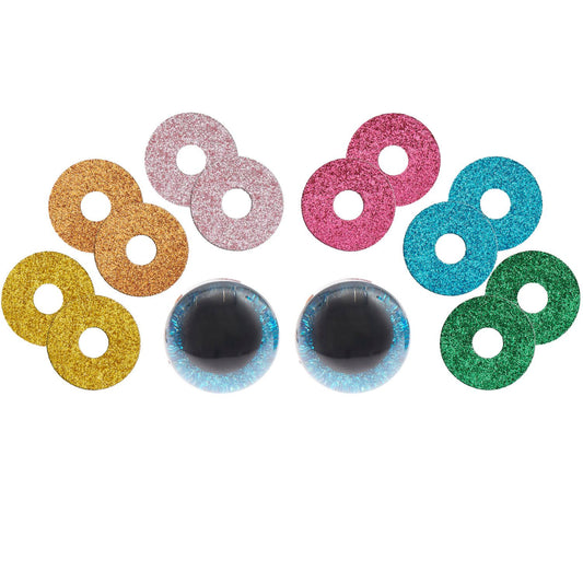 Rico 30mm Safety Eye Pair - Glitter