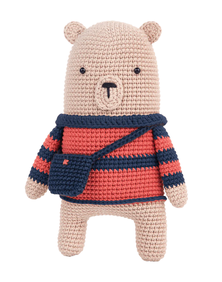 Anchor Amigurumi Crochet Kit - Benji the Bear