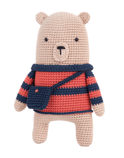 Anchor Amigurumi Crochet Kit - Benji the Bear
