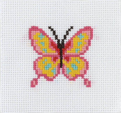 Anchor 1st Cross Stitch Kit - Butterfly