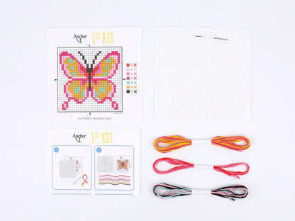 Anchor 1st Cross Stitch Kit - Butterfly