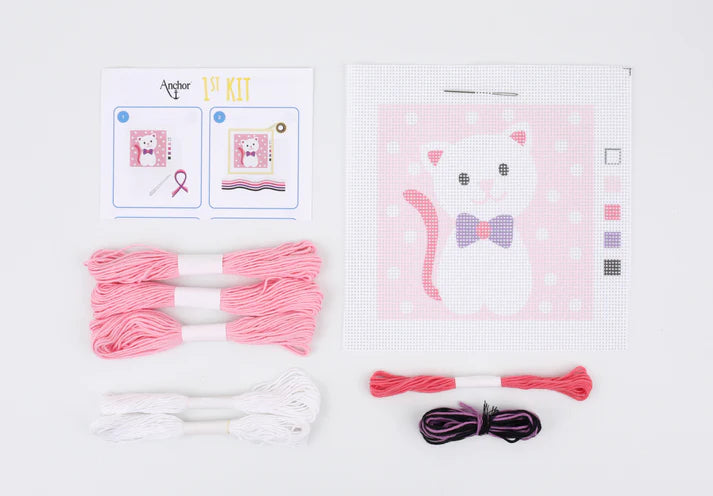 Anchor 1st Tapestry Kit - Cute Kitty