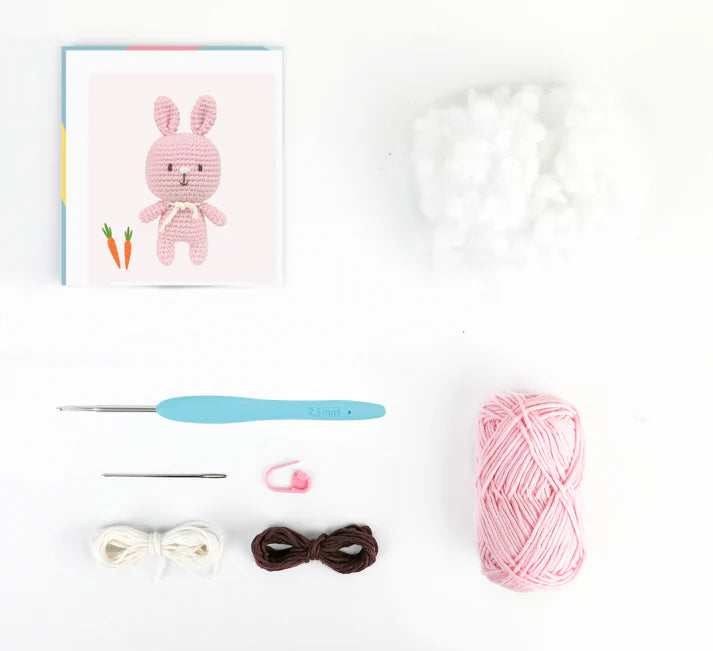 Anchor Mini Amigurumi Crochet Kit - Renee the Rabbit