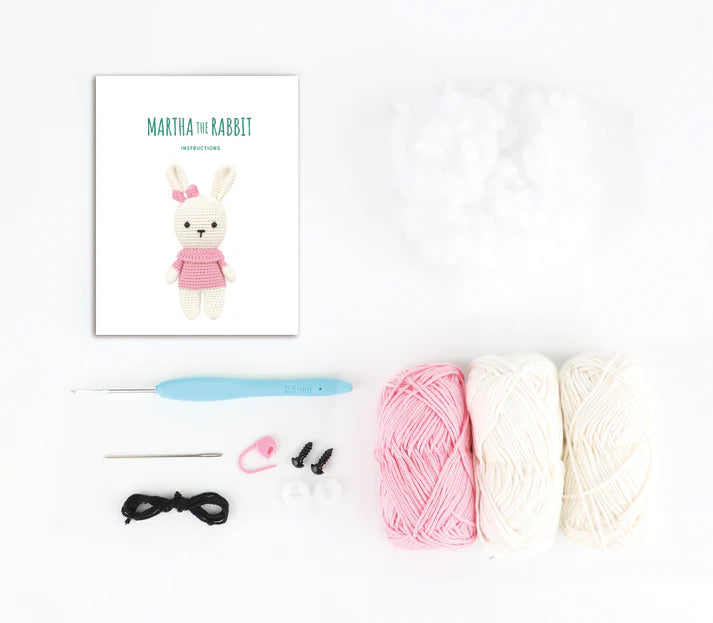 Anchor Amigurumi Crochet Kit - Martha the Rabbit