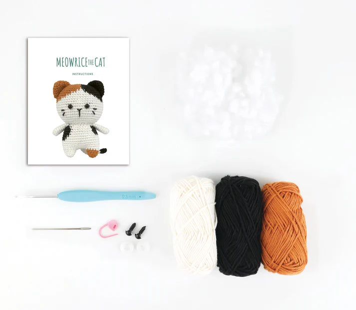 Anchor Amigurumi Crochet Kit - Meowrice the Cat