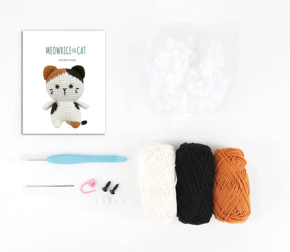 Anchor Amigurumi Crochet Kit - Meowrice the Cat