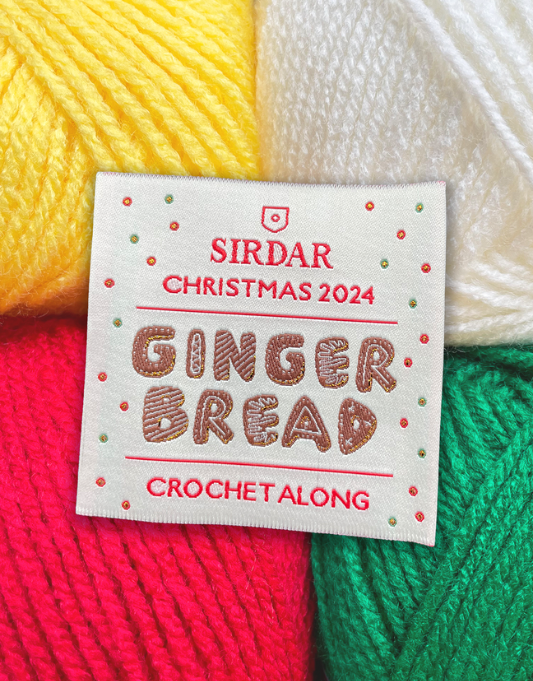 Sirdar Gingerbread Christmas Crochet Along