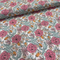 Cotton Poplin - Pink Retro Floral