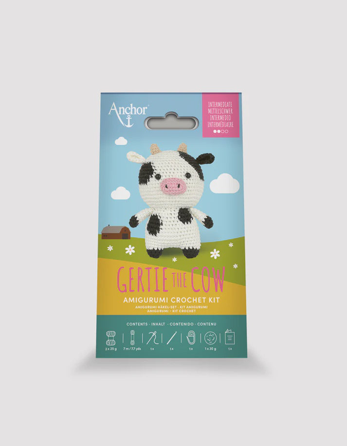 Anchor Amigurumi Crochet Kit - Gertie the Cow