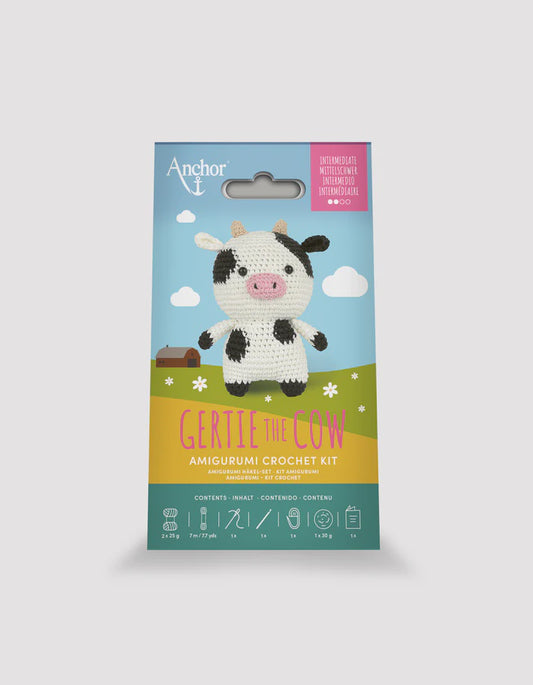 Anchor Amigurumi Crochet Kit - Gertie the Cow
