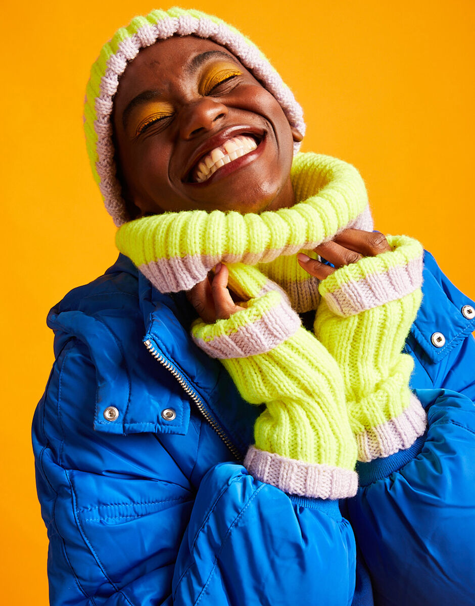 Kith & Kin - Highlighter Hat Set Knitting Kit