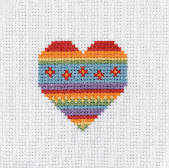 Anchor 1st Cross Stitch Kit - Heart