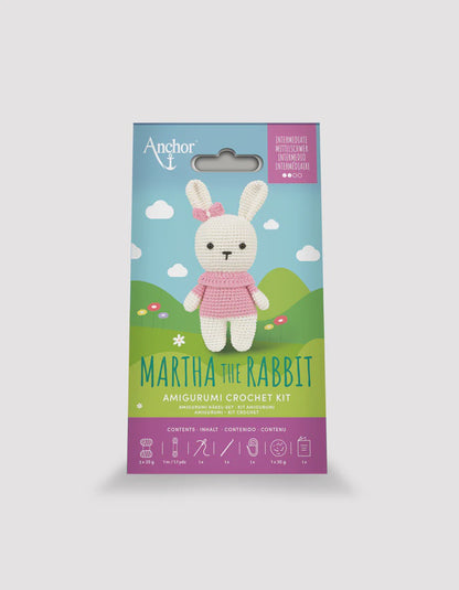 Anchor Amigurumi Crochet Kit - Martha the Rabbit