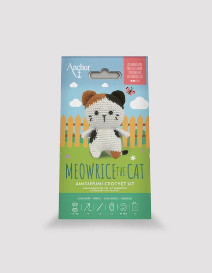 Anchor Amigurumi Crochet Kit - Meowrice the Cat