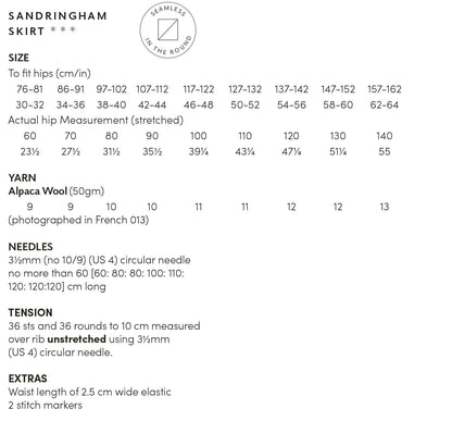 Mode at Rowan Pattern - Holme + Sandringham