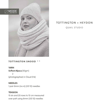 Mode at Rowan Pattern - Tottington + Heydon