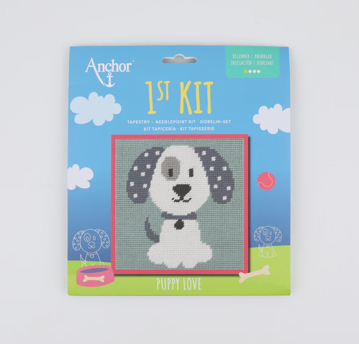 Anchor 1st Tapestry Kit - Puppy Love