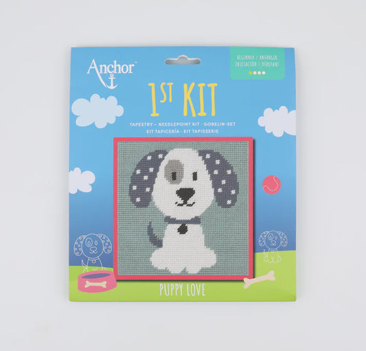Anchor 1st Tapestry Kit - Puppy Love