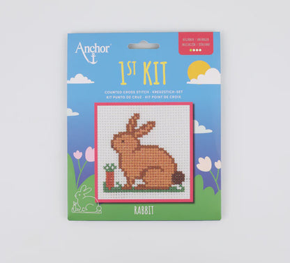 Anchor 1st Cross Stitch Kit - Rabbit