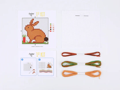 Anchor 1st Cross Stitch Kit - Rabbit
