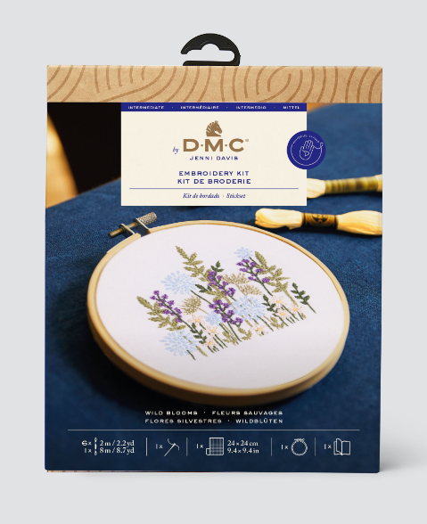 DMC Embroidery Kit - Wild Blooms