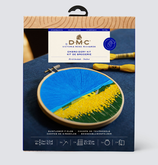 DMC Embroidery Kit - Sunflower Fields