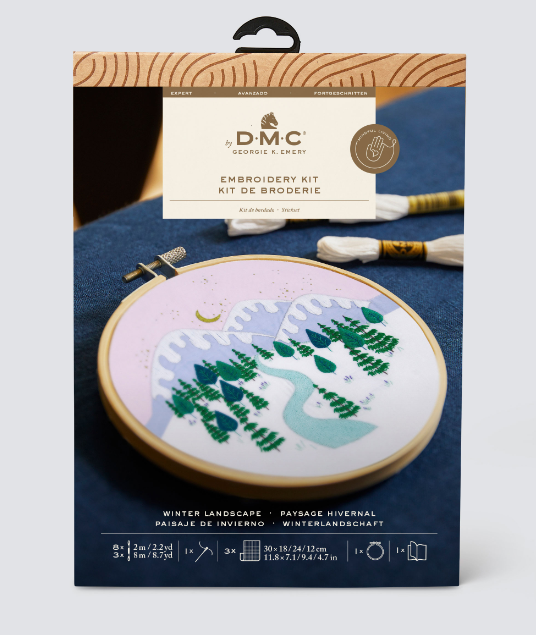 DMC Embroidery Kit - Winter Landscapes