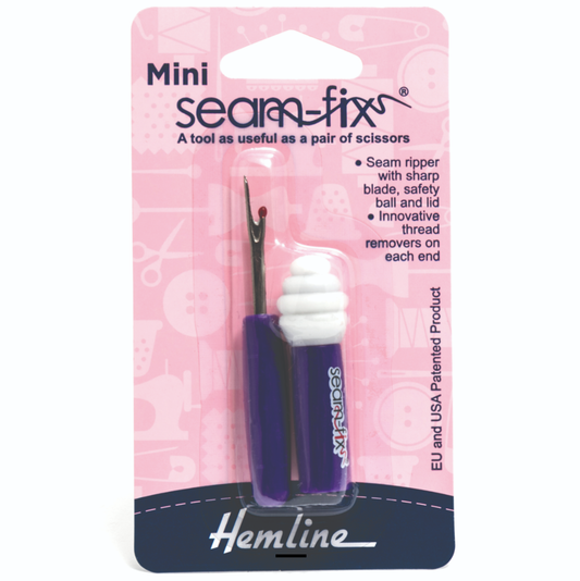 Hemline Mini Seamfix Purple