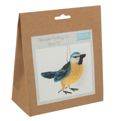 Trimits Needle Felting Kit - Blue Tit