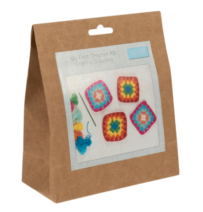 My First Crochet Kit - Granny Squares