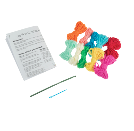 My First Crochet Kit - Granny Squares