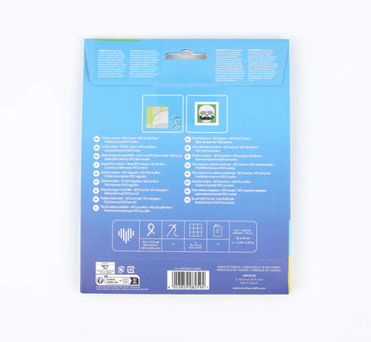 Anchor 1st Long Stitch Kit - Skull With Moustache