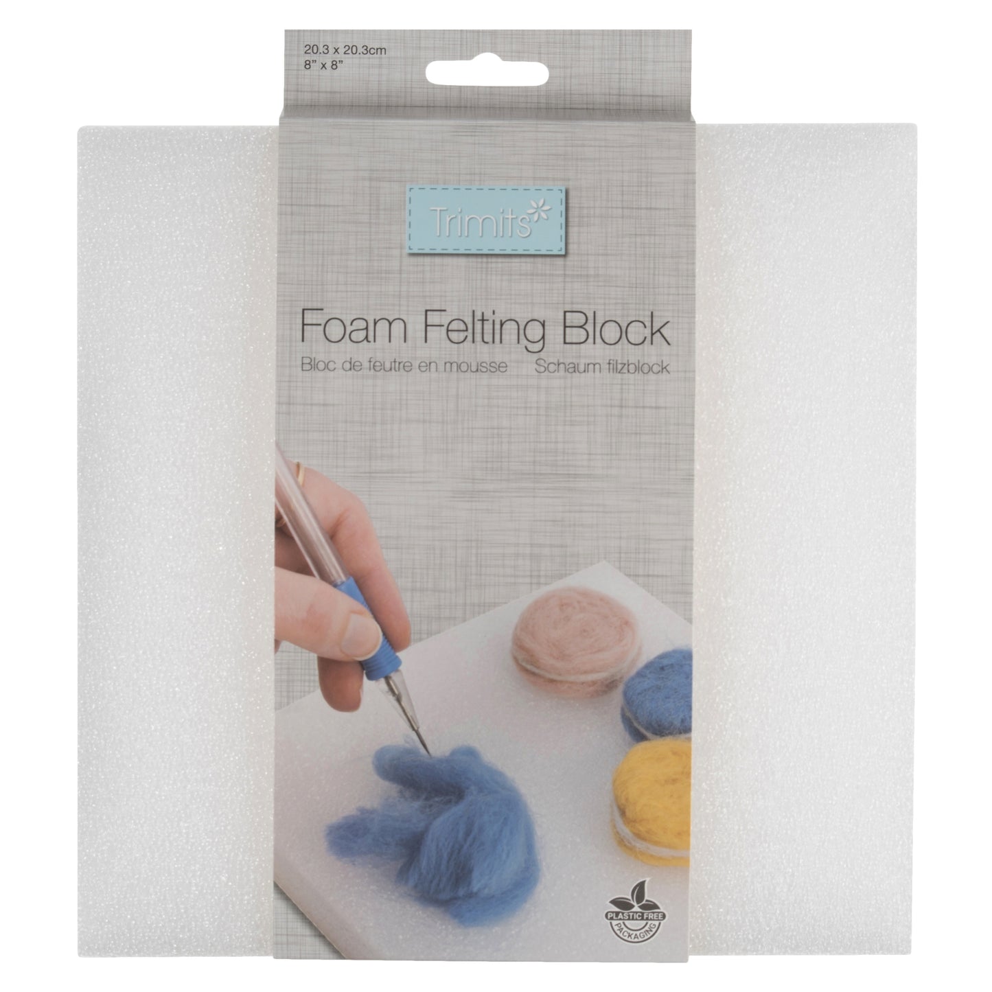 Needle Felting Foam Block - 20.3 x 20.3cm (8 x 8in)
