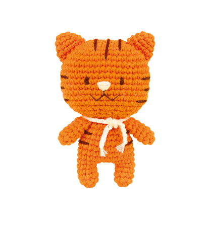 Anchor Mini Amigurumi Crochet Kit - Tyson the Tiger
