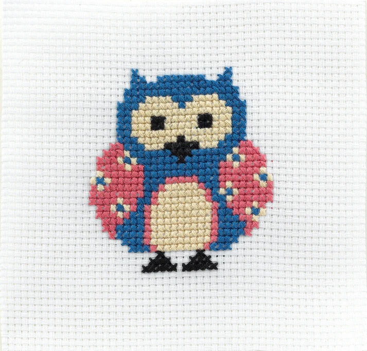 Anchor Cross Stitch Kit - Zoe The Owl
